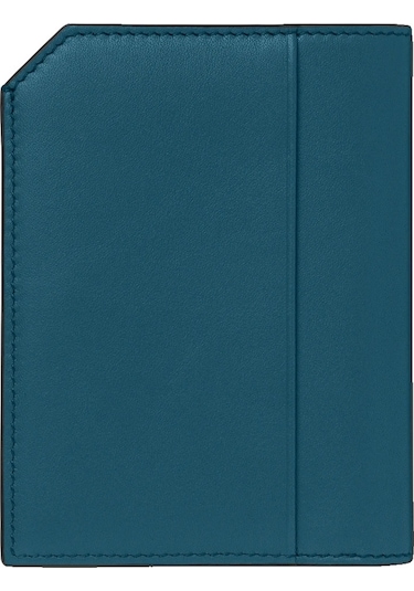 Mont Blanc Montblanc Meisterstück Selection Soft Mini 4cc Cüzdan 131246 Mavi