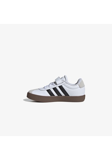 Adidas Vl Court 3.0 Skateboarding Çocuk Beyaz Spor Ayakkabı Id9155 Beyaz
