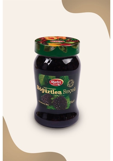 Metin Böğürtlen Reçeli Cam 700 G