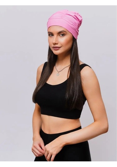 Topichome Havuz İçin Kumaş Yüzme Bonesi 165977902 Pembe