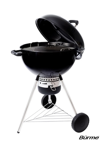Partner 55.00 Black Profesyonel Kömürlü Barbekü Siyah