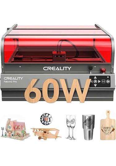 Creality Falcon 2 Pro Lazer Gravür Makinesi - 60w