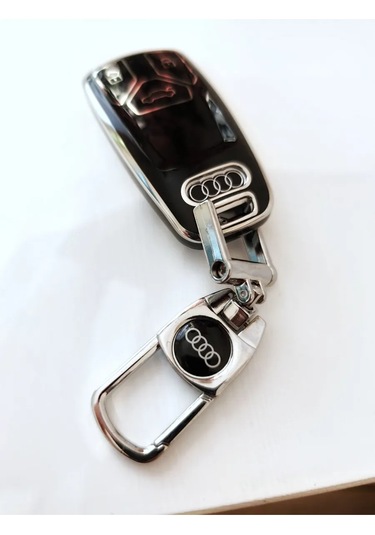 T-carbon Audi Audi İçin Silikon Anahtar Kılıfı A4 A5 A6 Q3 Q5 Q7 Q8 286768443