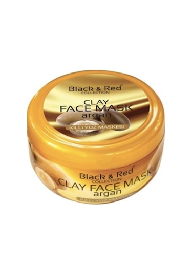 Black Red Kil Maskesi Argan Yağlı