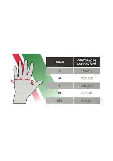 Yazlık Eldiven, Siyah, Beden: 2xl, Guantes Forzza Ct Sıcura Talla