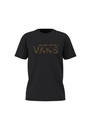 Vans Bubble Camo Drop V Fill Ss Crew Genç Tişörtü Vn000hy3blk1 Siyah