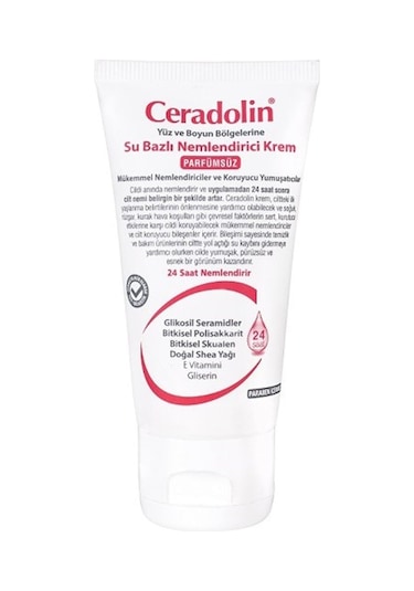 Dermadolin Ceradolin Su Bazlı Parfümsüz Nemlendirici Krem 50 ML