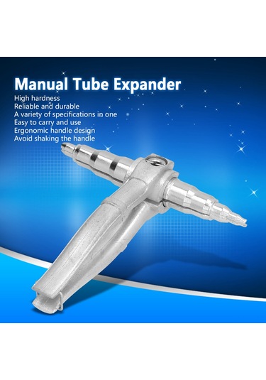 Reedark Manuel Bakır Boru Genişletici, Çelik Malzeme, Ergonomik Tutamaklı, Soğutma Tamiri Araçları 6-22mm
