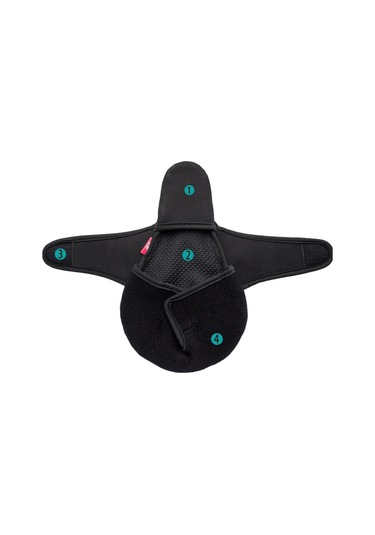 Suntek Bisiklet Sele Kılıfı Aşınmaya Dayanıklı Minderi S Siyah