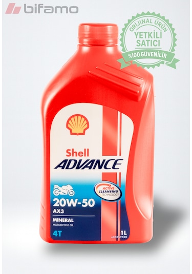 20w-50 4t Ax3 Advance Shell