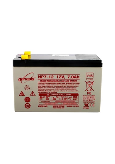 Genesis Np 12v 7 Ah Bakımsız Kuru Akü - F1