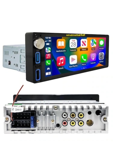 6.86 İnç Dokunmatik Geniş Ekran Oto Teyp Geri Vites Kamera+bluetooth+mirror Link