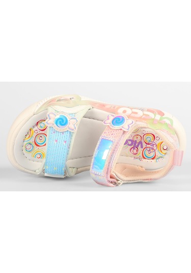 Vicco Arial Ortopedik Çocuk Sandalet Pudra