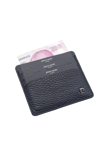 Pierre Cardin Lacivert Floater Unisex Deri Kartlık 046a38 Lacivert