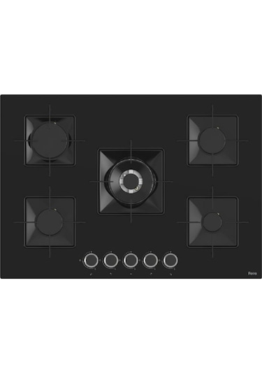 Afm Tech Ve Ferre Lugan 5 Gözlü Siyah RS035 + FM7700 + FM3250 Ankastre Set