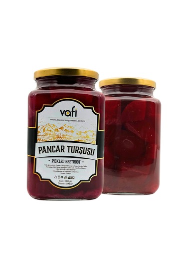 Vafi Turşu Serisi Pancar Turşusu 1000cc-500gr-8481