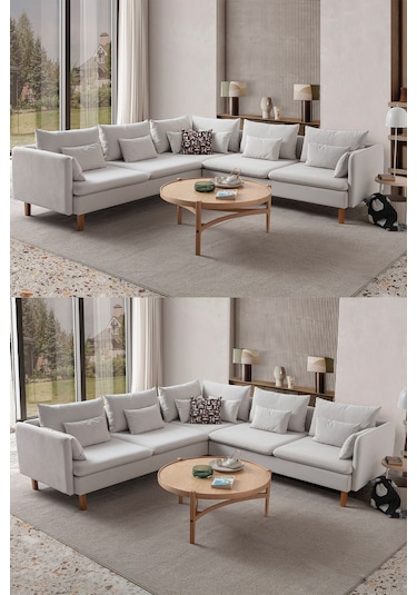 Flexy L Köşe Takımı Krem