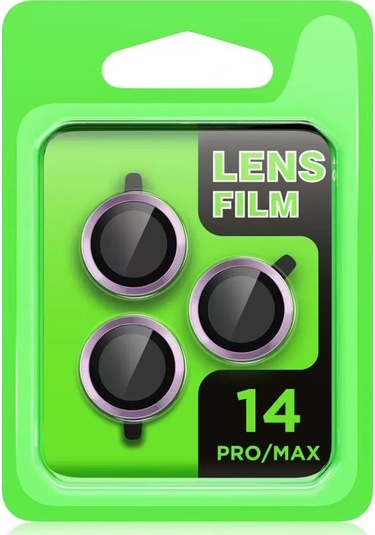 Newface Apple Uyumlu iPad iPhone 14 Pro Max Raze Metal Kamera Lens - Siyah