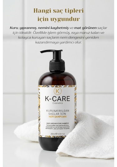 K K-care Cosmetics Nem Terapisi Şampuan 250 Ml Kuru - Yıpranmış