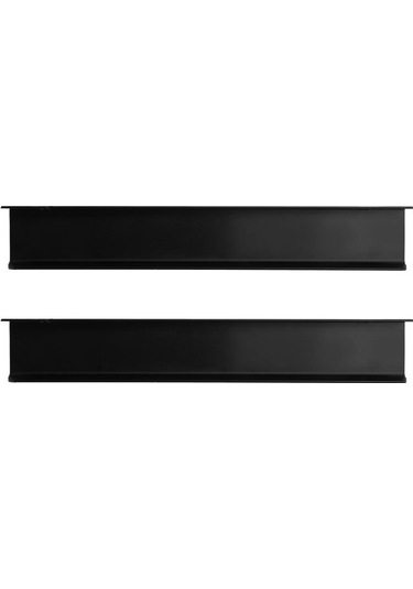 2 Adet. Modern Basit Çekmece Dolap Kapı Kolları Siyah Mat Kaplamalı Kollar Mobilya Donanımı