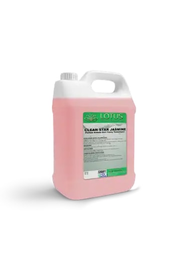3D Lotus Clean Star Jasmine Parfümlü Sert Yüzey Temizleyici ve Cila Bakım Ürünü 5 L