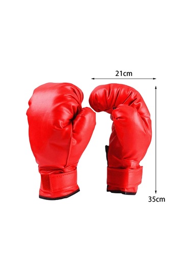 Suntek Mma Eldiven Fitness Dövüş Kırmızı-yetişkin Kırmızı
