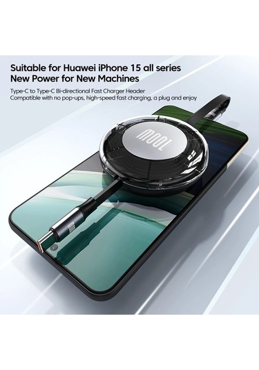 Tongxida 100w Pd Hızlı Şarj Kablosu, Usb-c İphone Uyumlu, Xiaomi Huawei Tablet Pink 1m