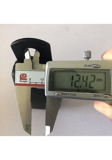 Kosona 2.1cm Girişli 3cm'den Derin Siyah Otomobil İki Noktalı Emniyet Kemer Ana Kanca Soketi 10cm Tabanı