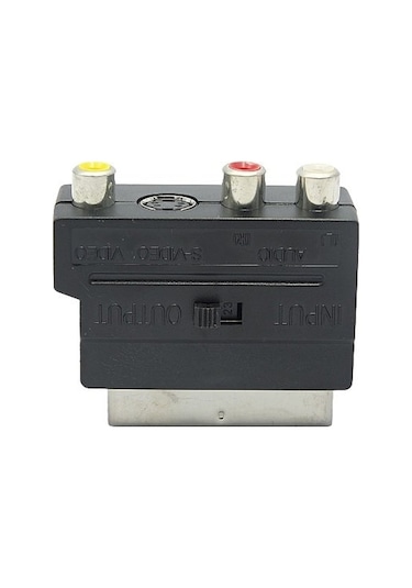 Scart Rca Tos S-Video Çevirici Dönüştürücü