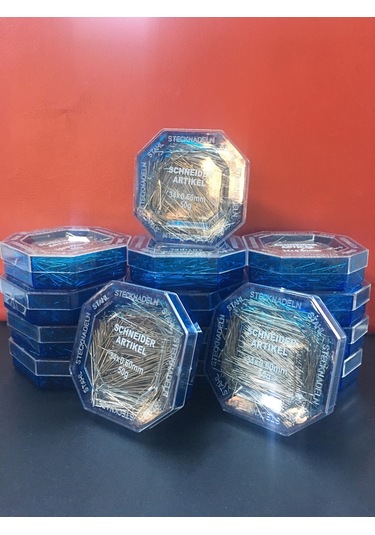 Toplu İğne 50 Gr. 34 No. Alman Malı Çelik - İnce Uçlu Toplu İğne