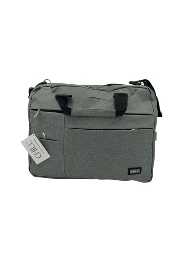 Sports Chill Laptop Notebook Evrak Çantası Gri