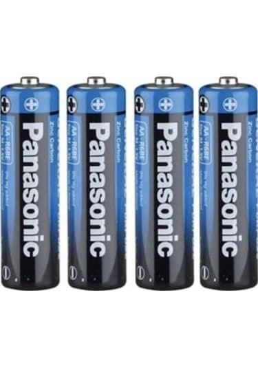 Panasonic Çinko Karbon Kalem Pil (AA) 4lü R6BE/4S