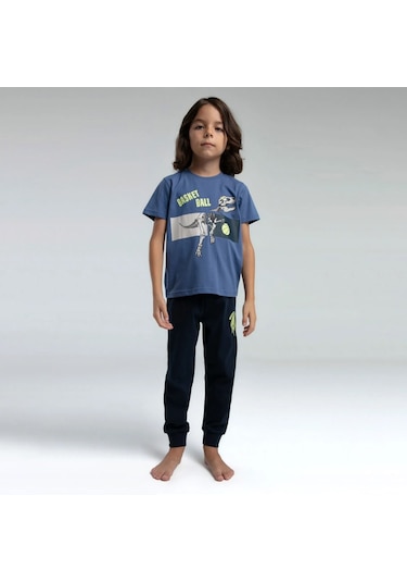 Roly Poly Pijama Takımı Rp3535 Okyanus Mavi