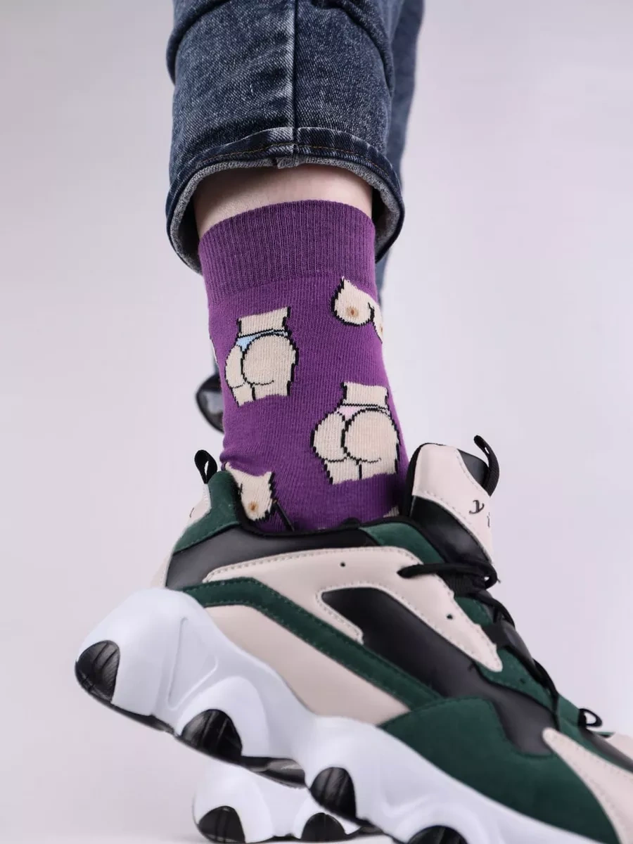 Fn Varan Desenli Uzun Çoraplar - 5 Çift Set 236329286 Siyah