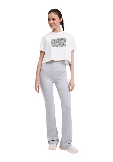 Lumberjack Wl Rena 11outss25105 5fx Ekru Kadın Kısa Kol Tişört 101941219 Ekru