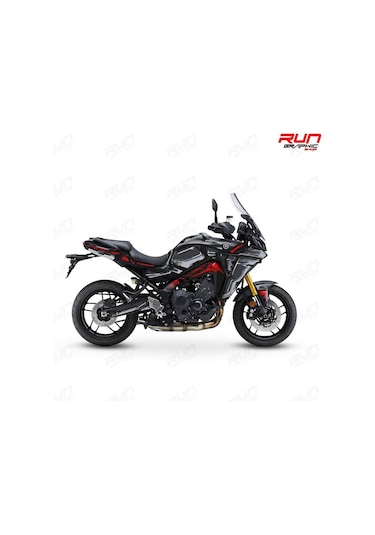 Yamaha Tracer 9 Cartoon Graphic Kit Sticker Set Çok Renkli