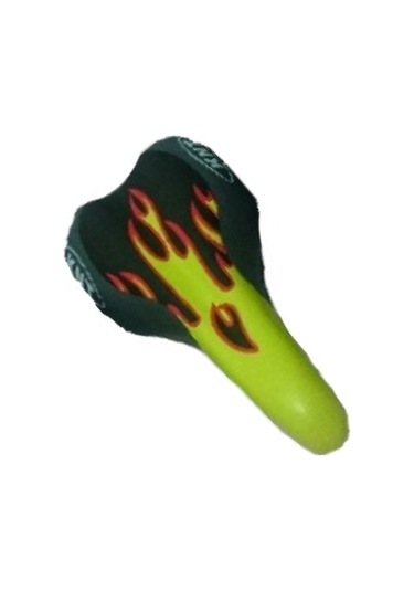 Hsgl Bisiklet Alevli Sele 01 Mavi - Beyaz