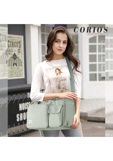 Kadın Ve Erkek İçin Seyahat Çantası, Spor Çantası, Katlanabilir, Mavi