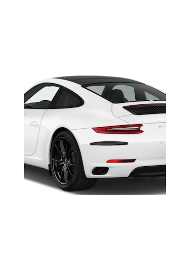 Araba Tampon Koruyucu Karbon Desenli Siyah Estetik Makya J 2 Li