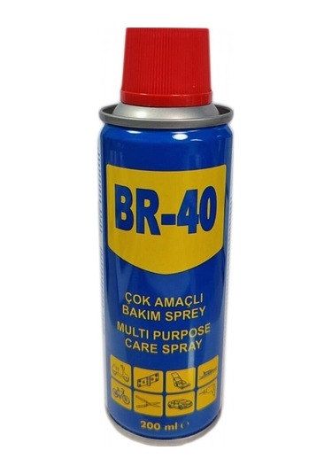Br-40 Çok Amaçlı Bakım Spreyi 200 Ml Br0850120