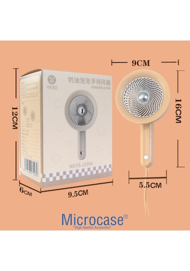 Microcase Fn48 Bilek Askılı Şarj Edilebilir Elde Taşınabilir Mini Fan - Al5300