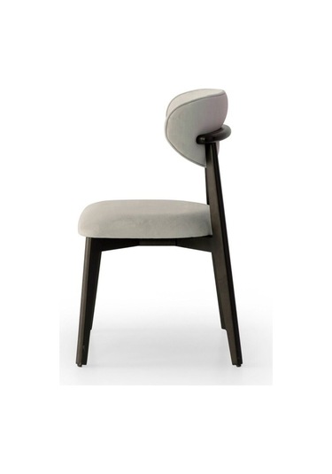 Polo Ahşap Bohem Sandalye Siyah - Krem