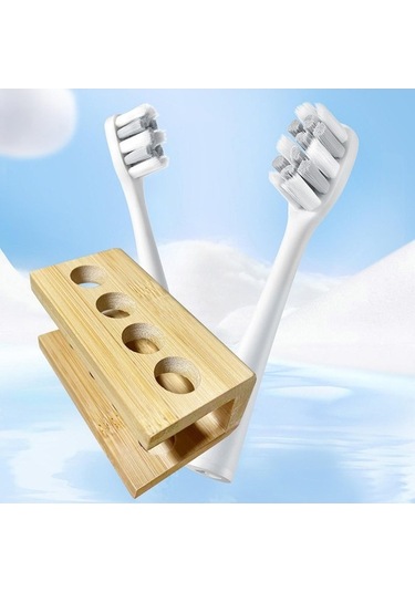 Pazly Tutucu Suntek Magideal Kafaları Fırçası Elektrikli Diş Ahşap 4-delik Bf Diğer