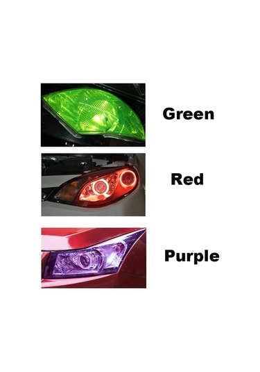 Açık Siyah- 40 Cm X 150 Cm-oto Araba Tonu Far Arka Lambası Sis Işık Vinil Duman Film Levhası Etiket Kapak Araba Şekille