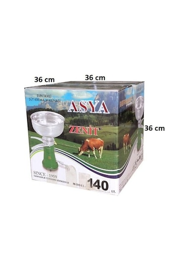 ASYA ZENİTDe Elektrikli Süt Krema Makinesi 140 L