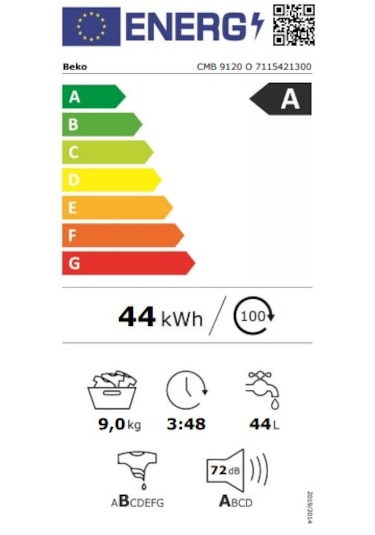 Beko CMB 9120 O 9 KG 1200 Devir Çamaşır Makinesi