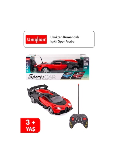Uzaktan Kumandalı Işıklı Spor Araba