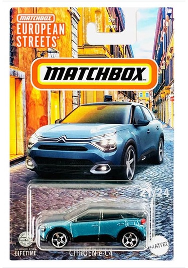Matchbox European Streets - Citroen E-c4 Yeşil