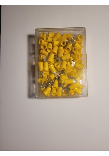 İzoleli Kablo Ucu Çatal Tip Çk-4006 4-6mm 100 Adet
