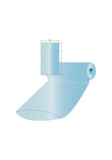 Kuru Temizleme Poşeti 500 Adetlik Bobin